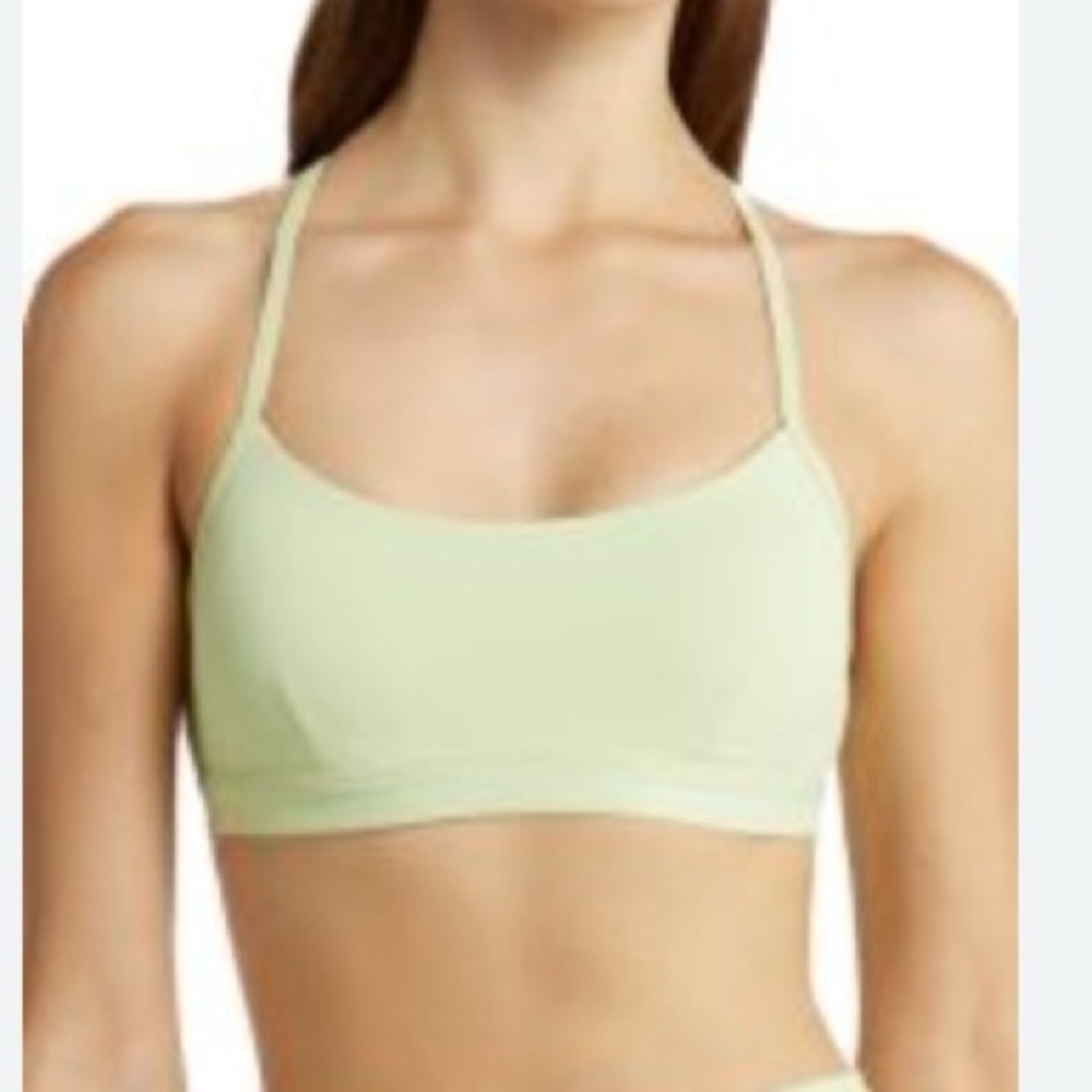 Alo light green sports bra (they dont sell this one anymore!)